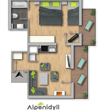 Apartamento Bergidyll 10 By Alpenidyll